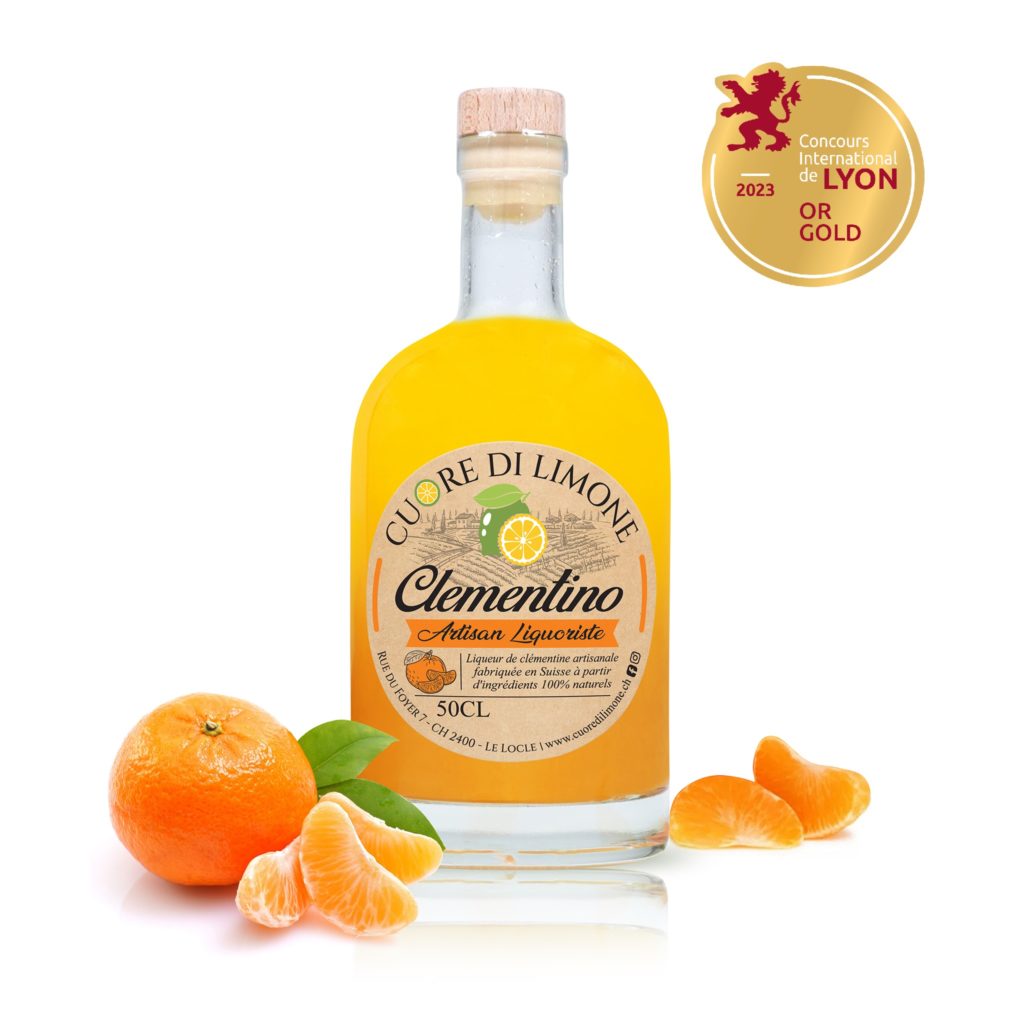 Liqueur Bio de Mandarine 10 cl